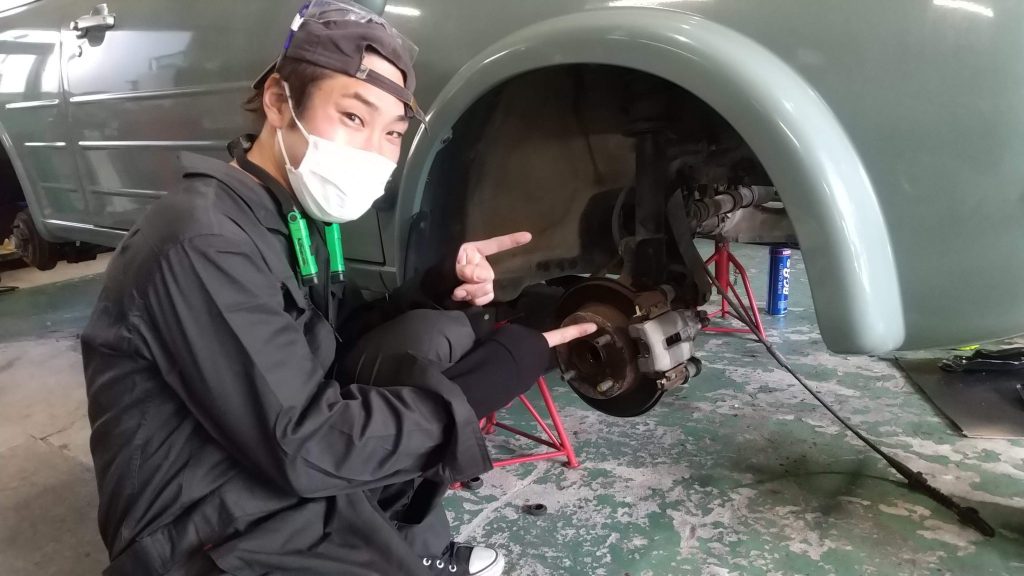 阿部ちゃんブレーキ周り